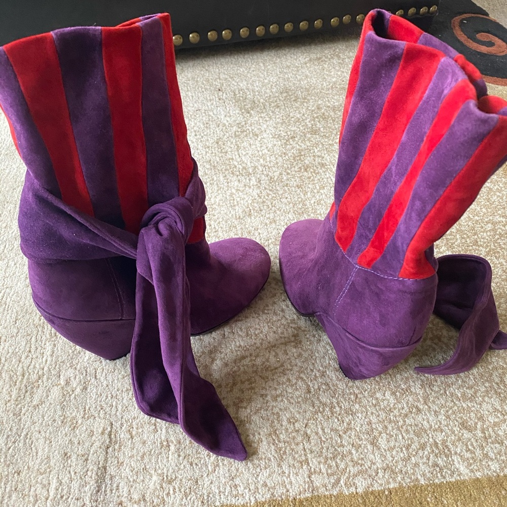 Marc Jacobs Suede Booties - Picture 2 of 4